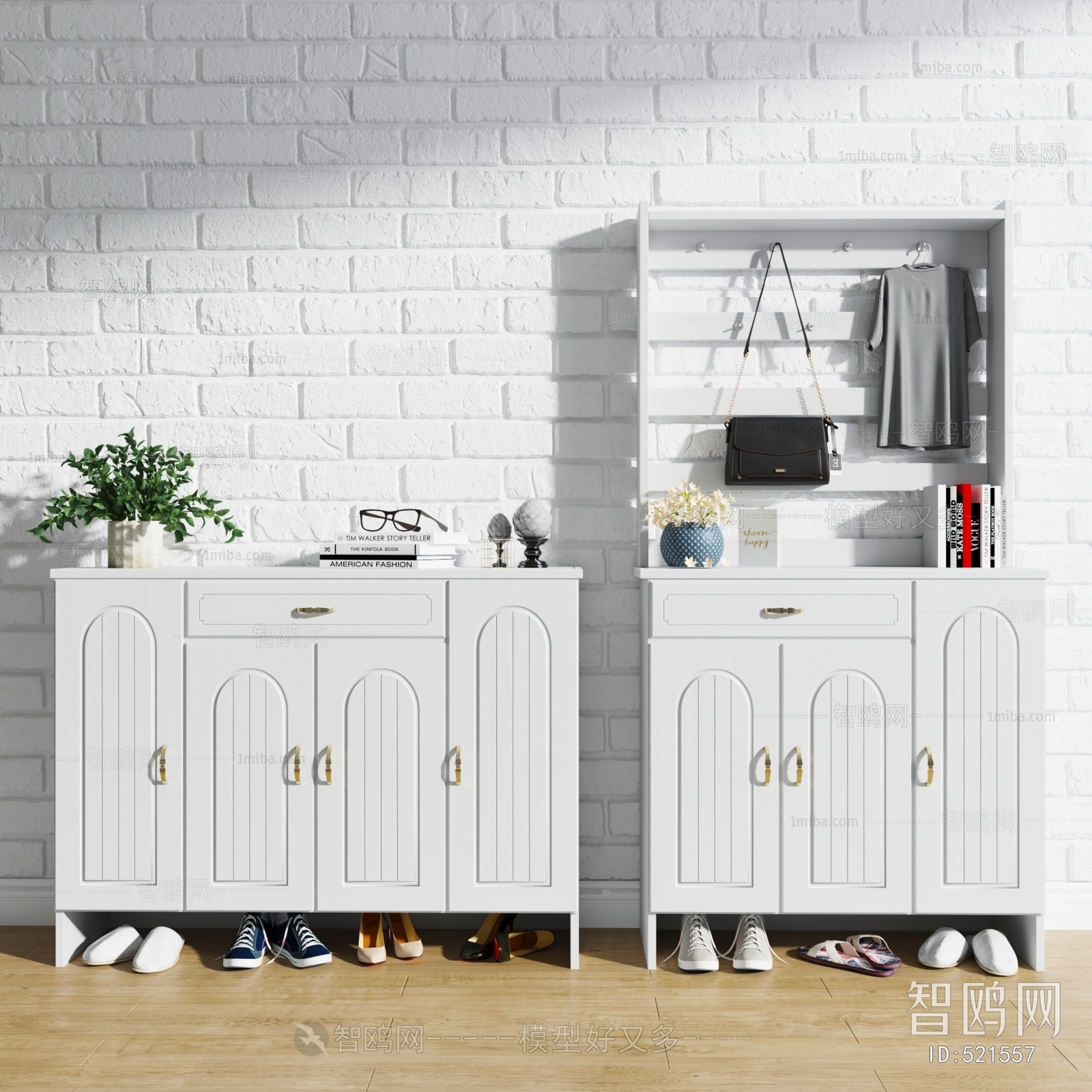 Nordic Style Shoe Cabinet