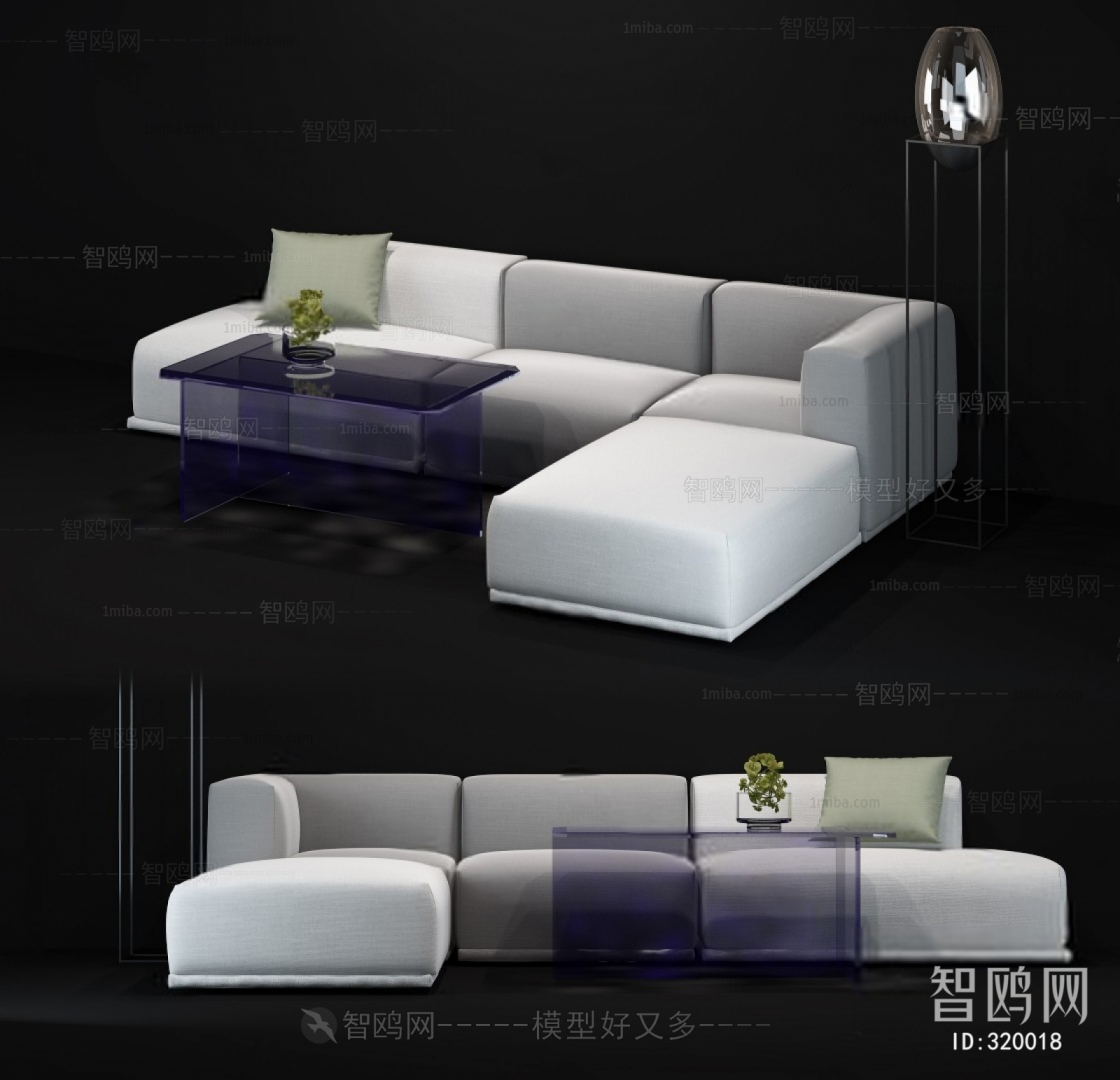 Modern Multi Person Sofa