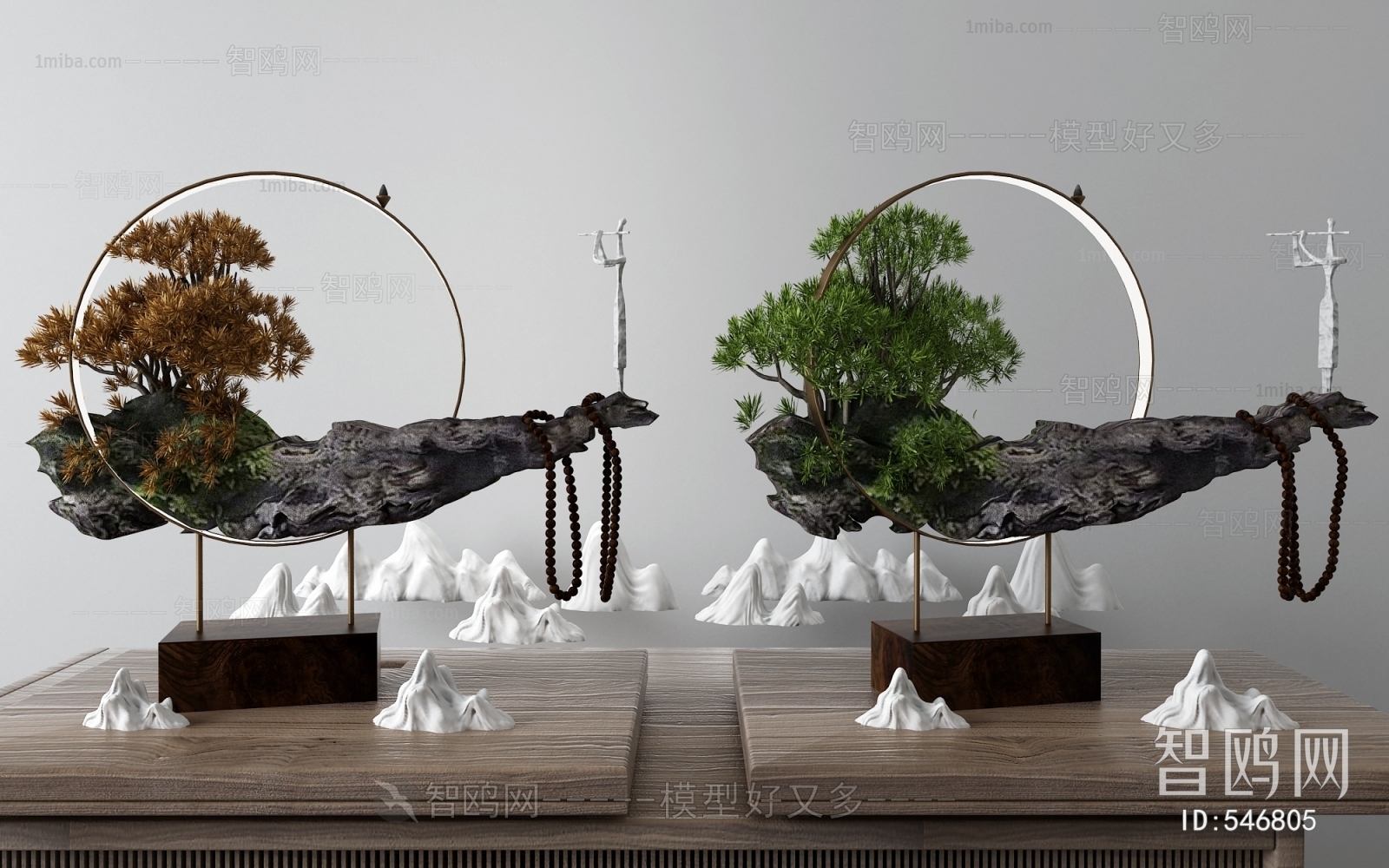 New Chinese Style Bonsai