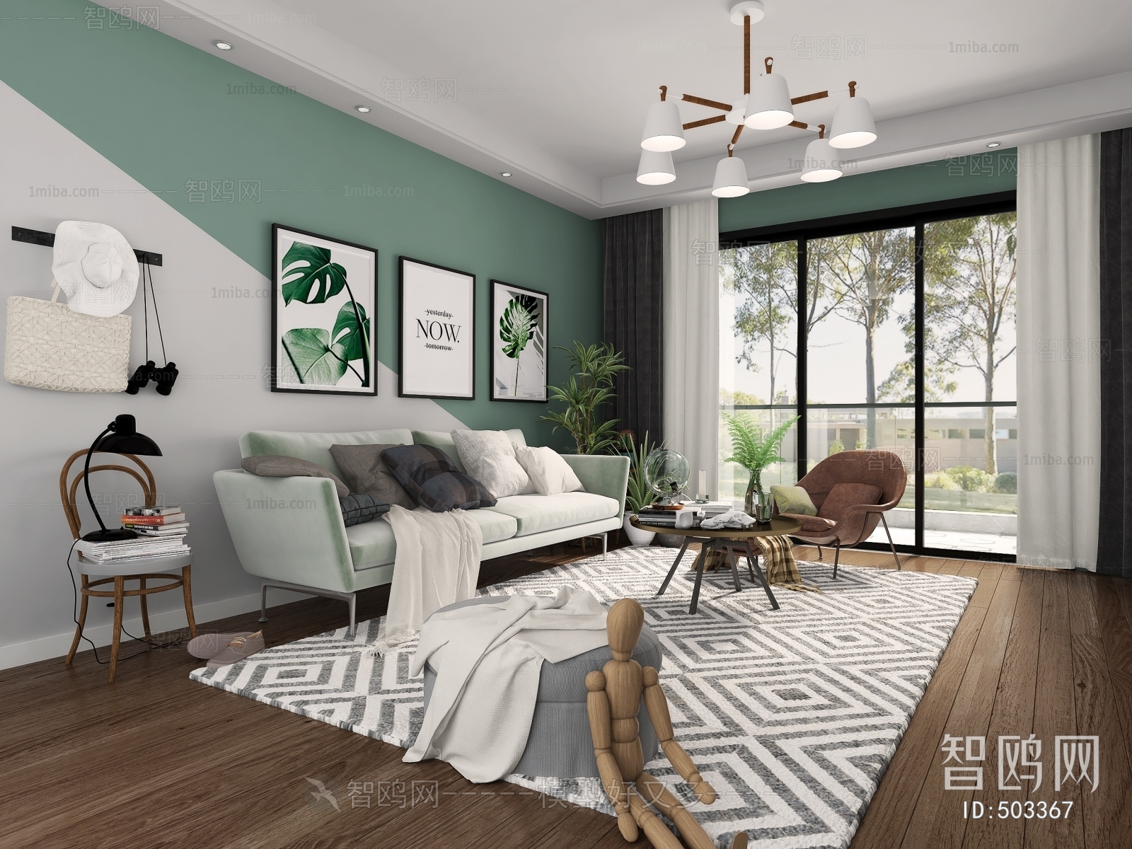 Nordic Style A Living Room