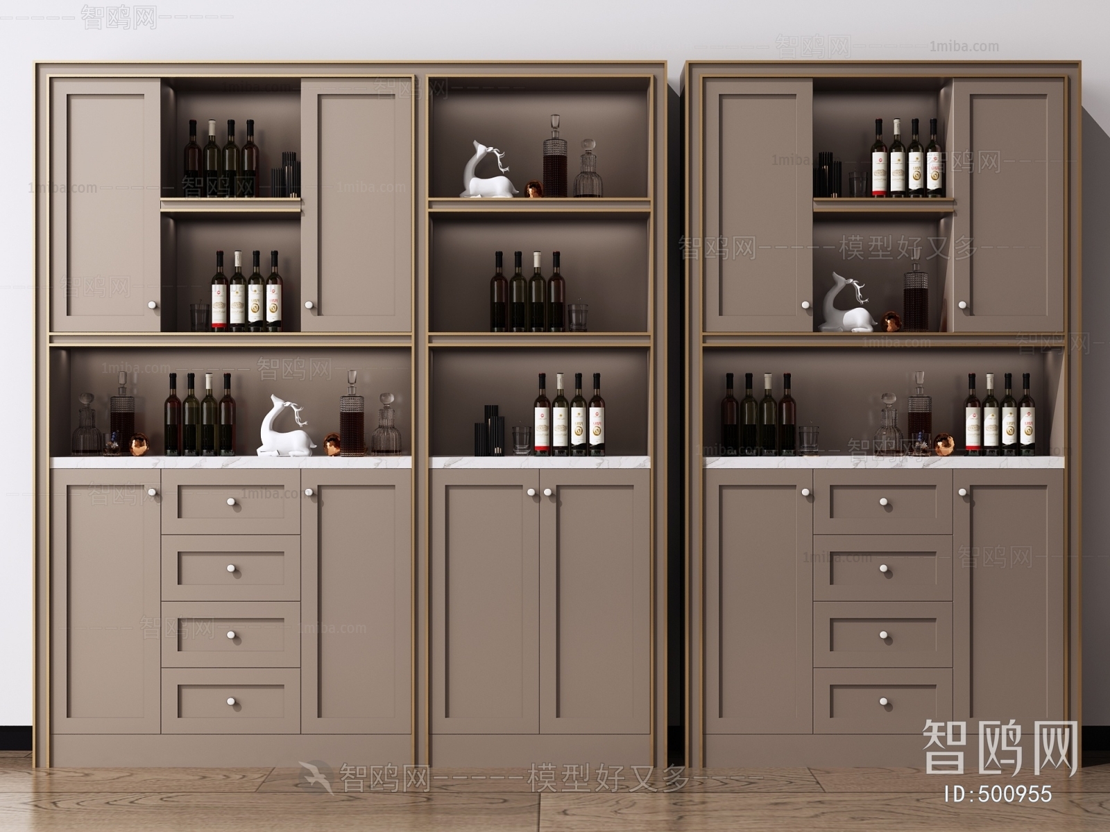 Nordic Style Wine Cabinet