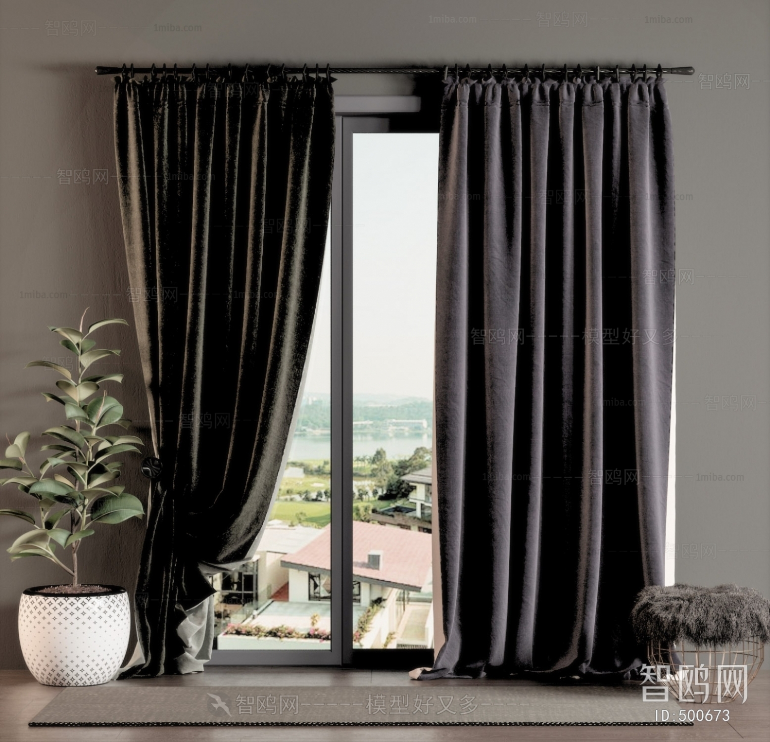 Modern The Curtain