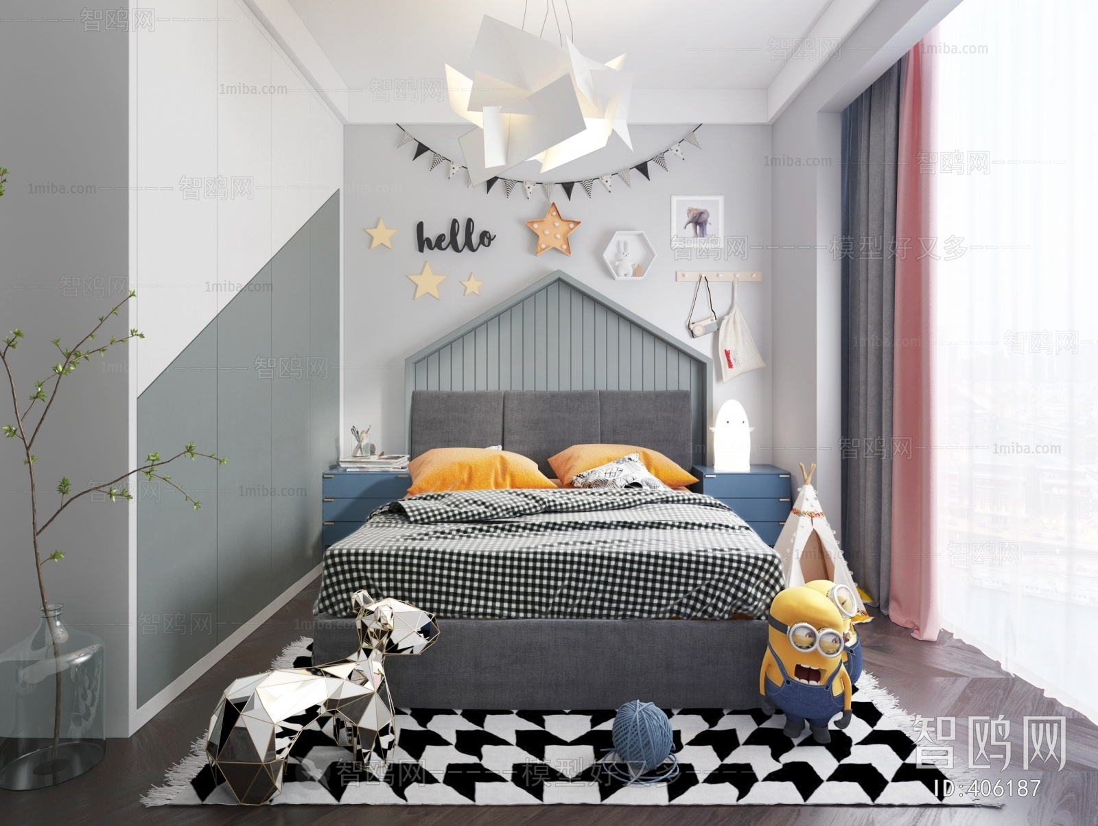 Nordic Style Children's Room
