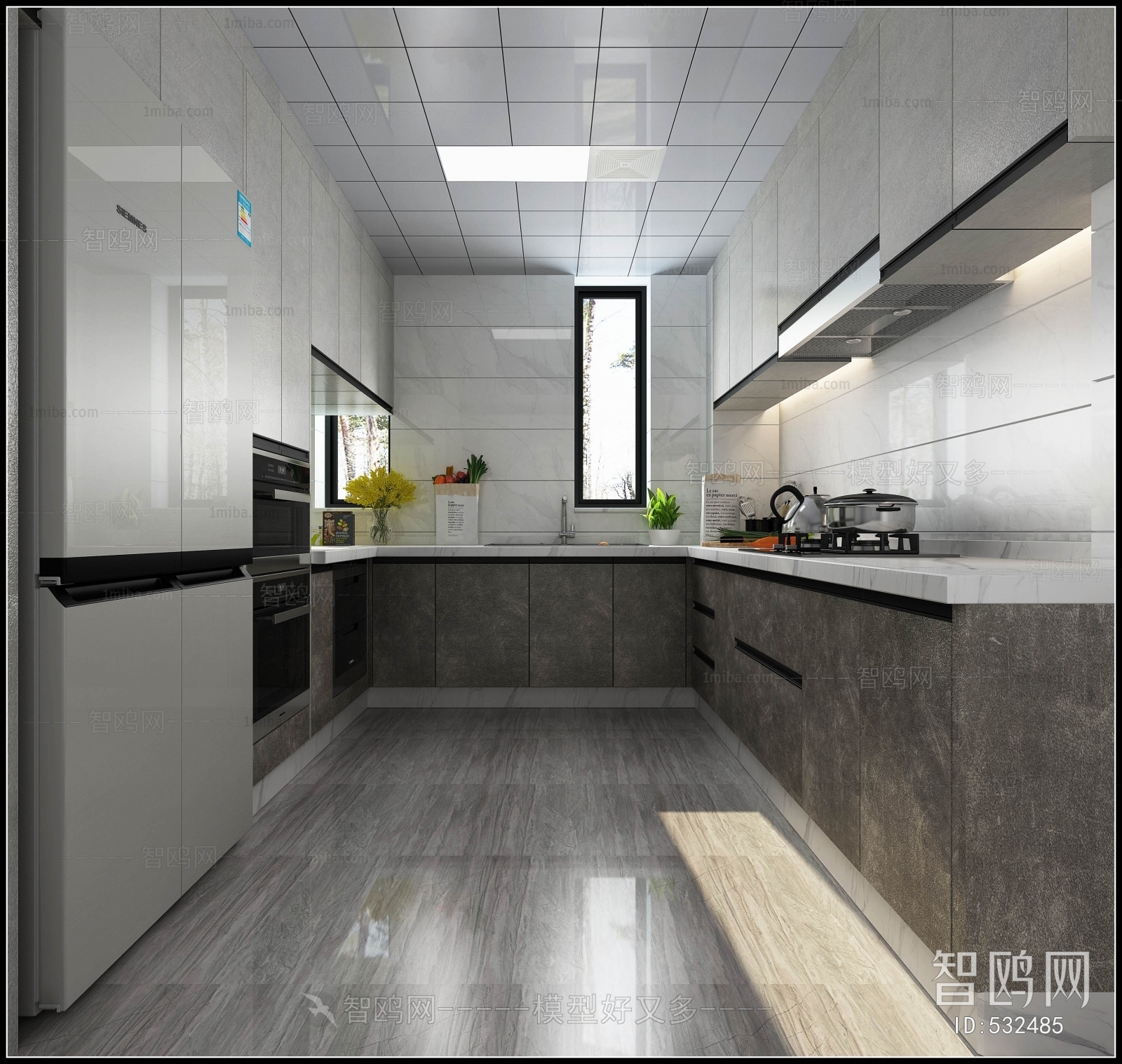 Modern The Kitchen