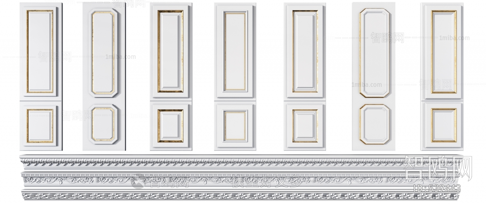 Simple European Style Panels