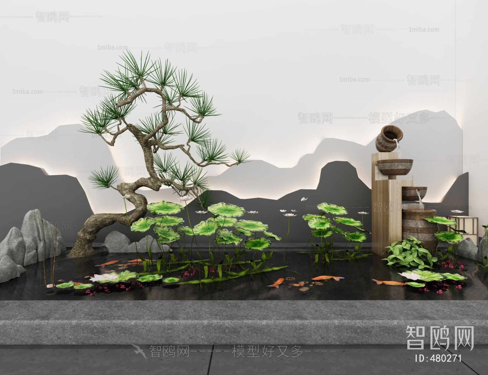 New Chinese Style Garden