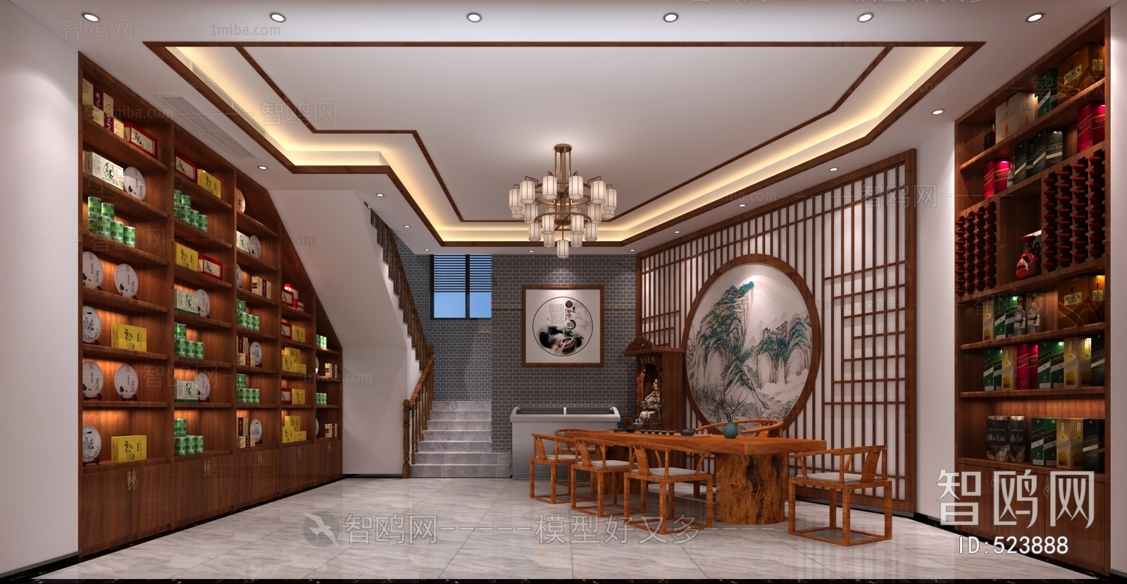 New Chinese Style Commercial Space