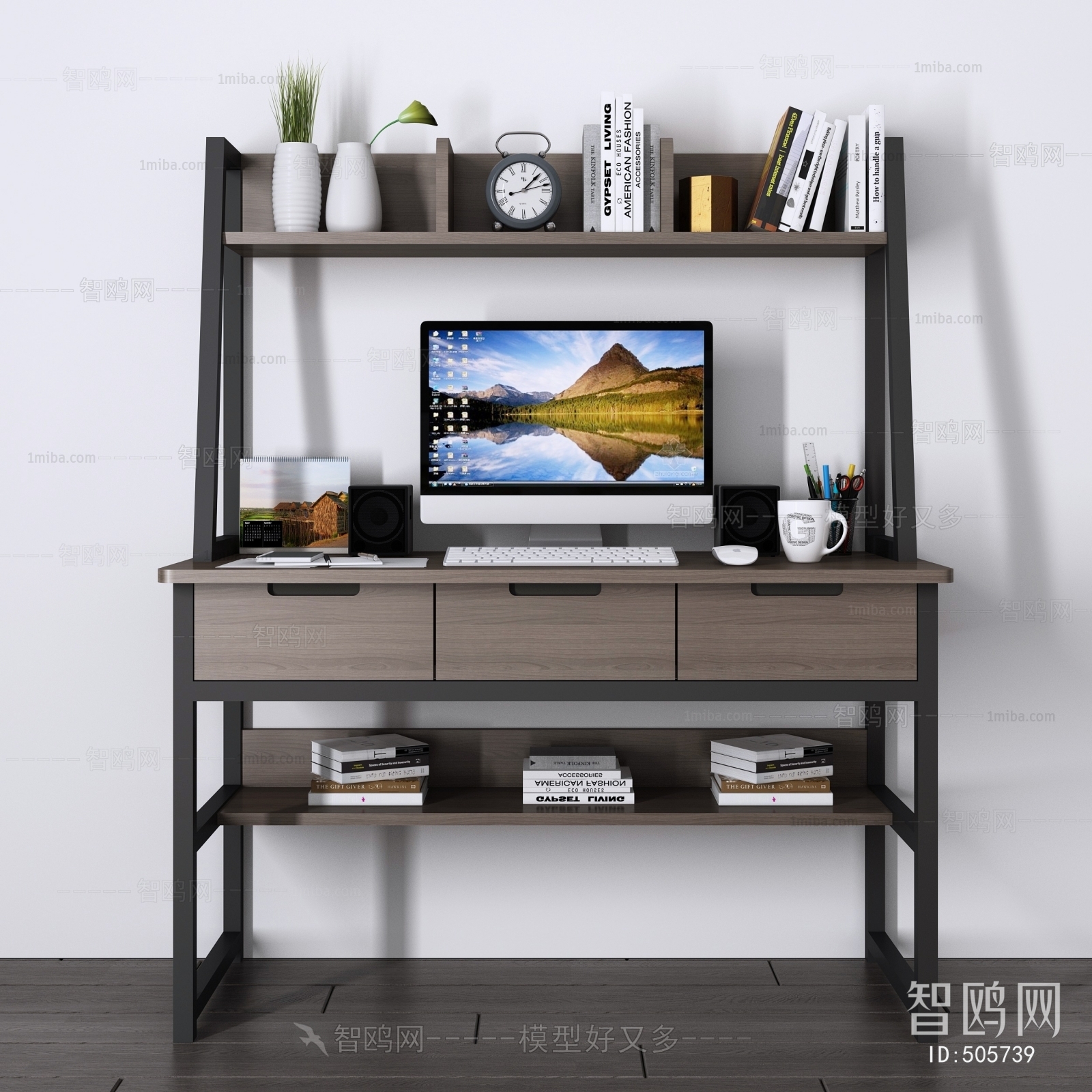 Nordic Style Computer Desk