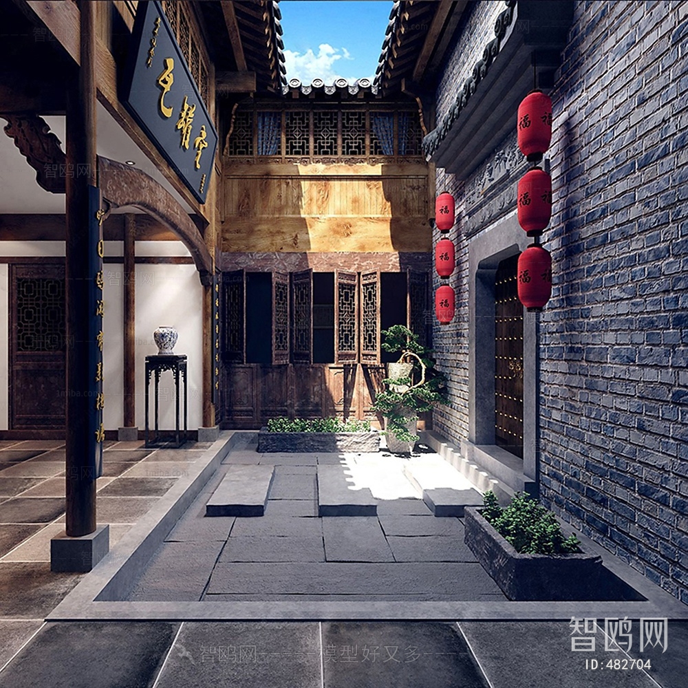 Chinese Style Club Space