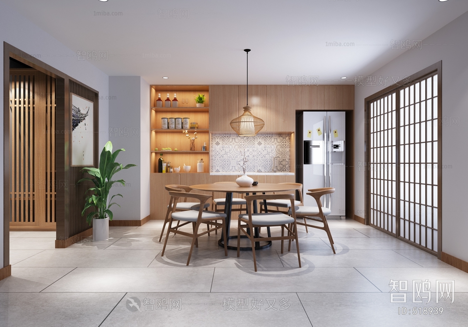 Japanese Style Dining Room