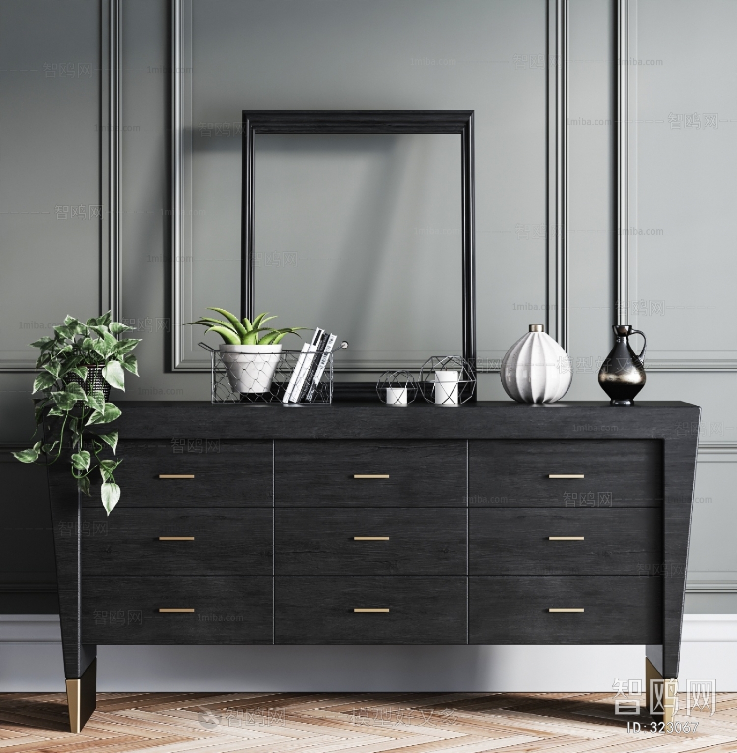 Modern Side Cabinet/Entrance Cabinet