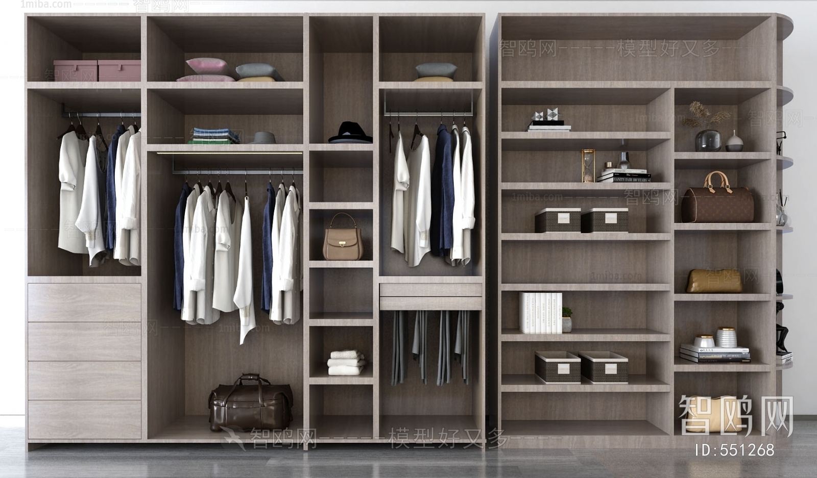 Modern The Wardrobe