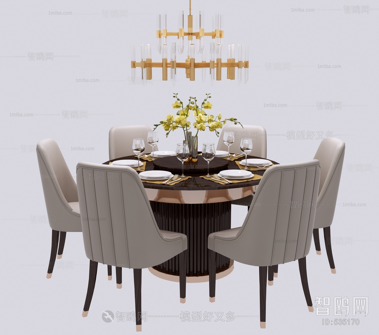 New Chinese Style Dining Table And Chairs