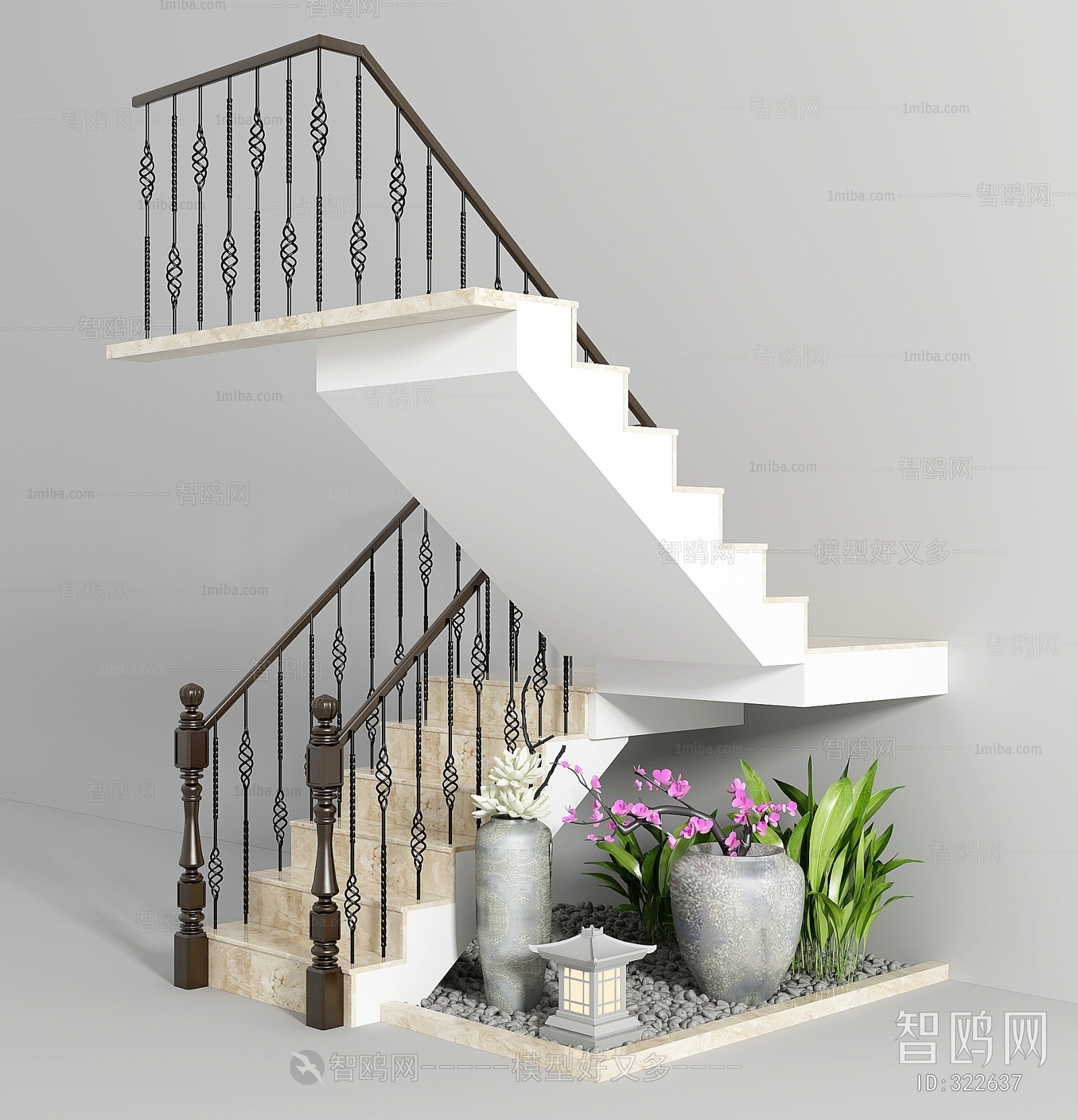 European Style Stair Balustrade/elevator