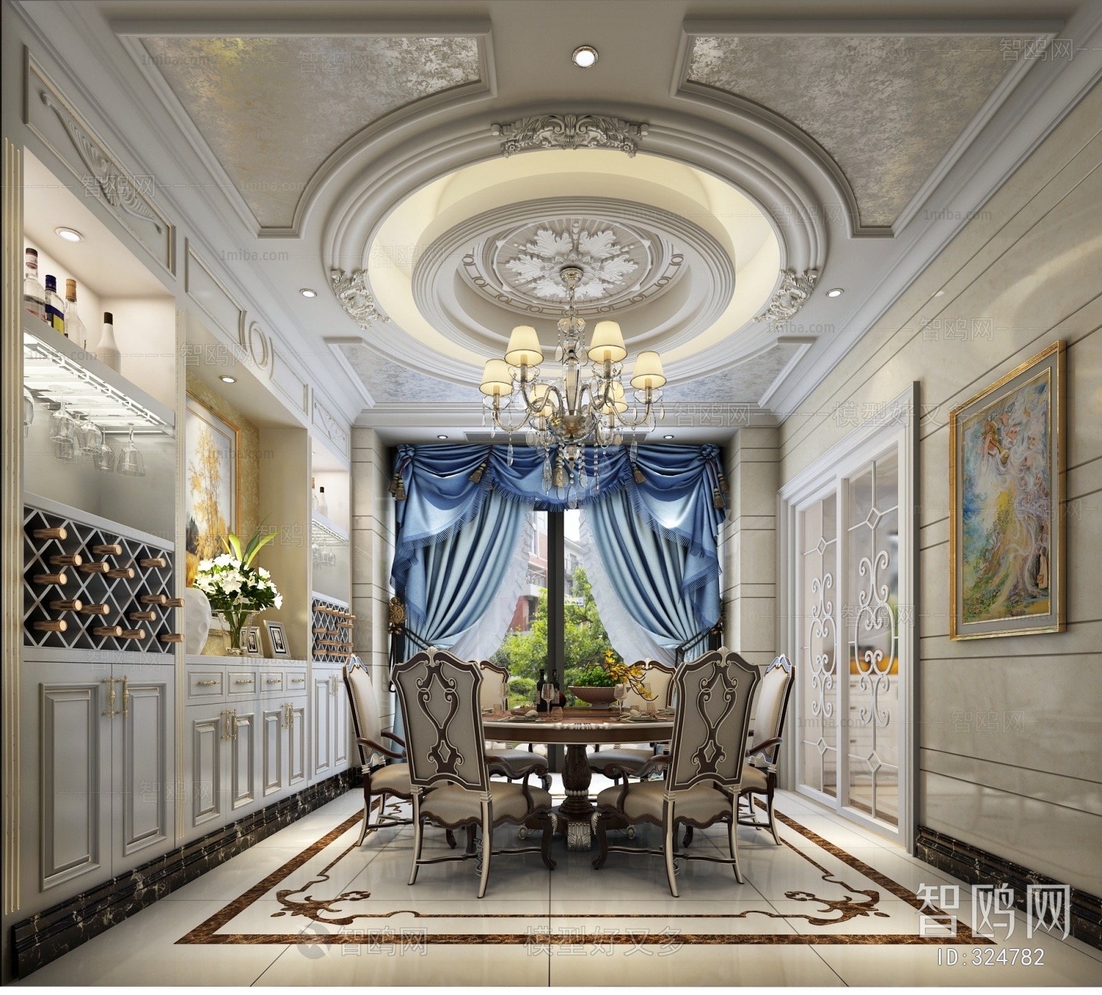 European Style Dining Room