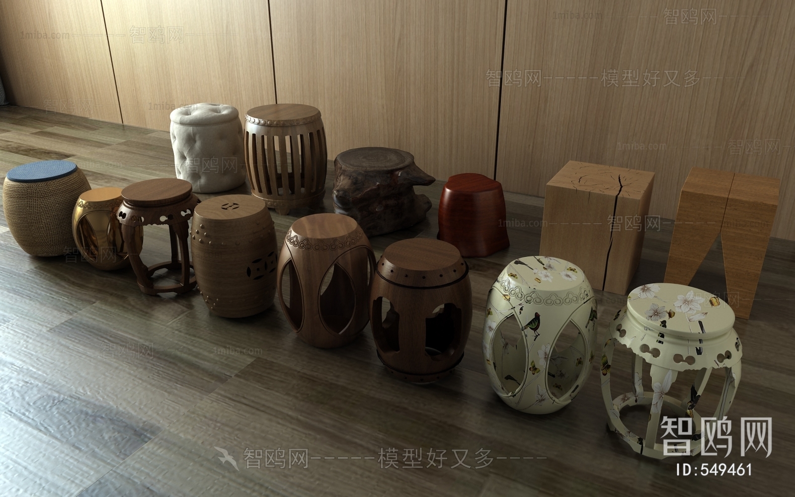 New Chinese Style Stool