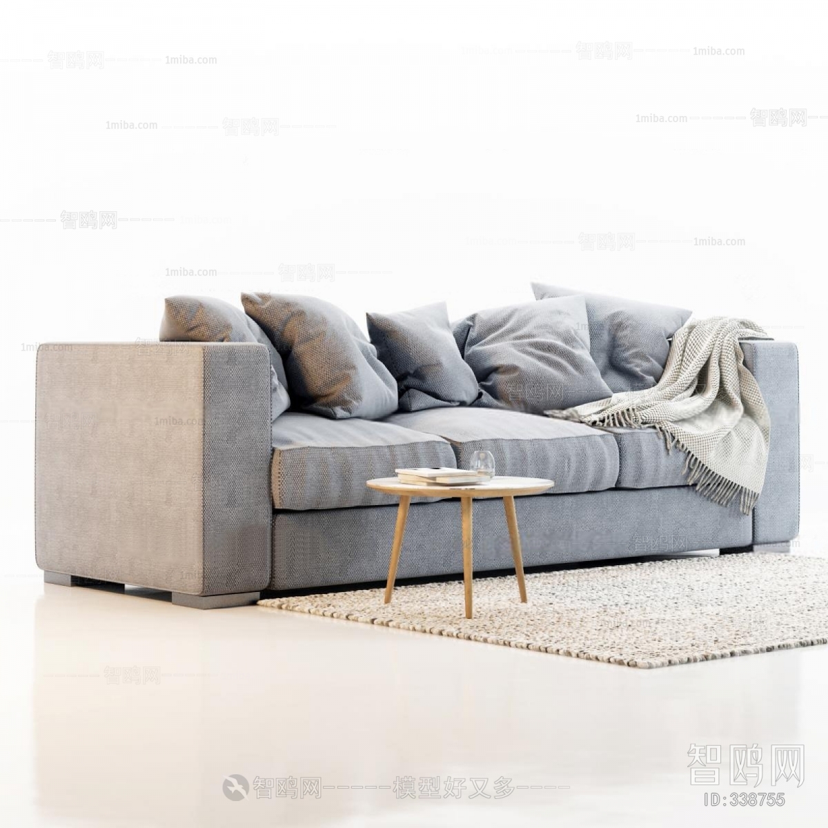 Modern Three-seat Sofa