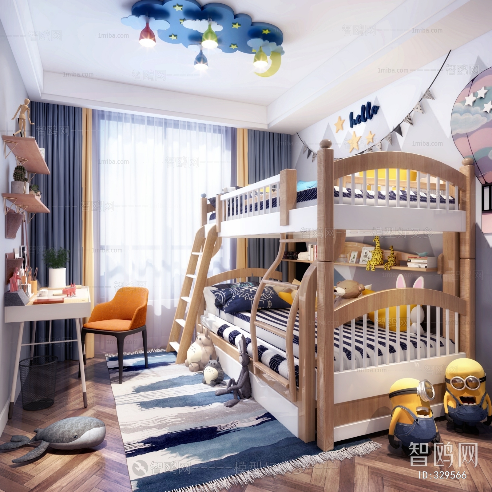 Nordic Style Children's Room