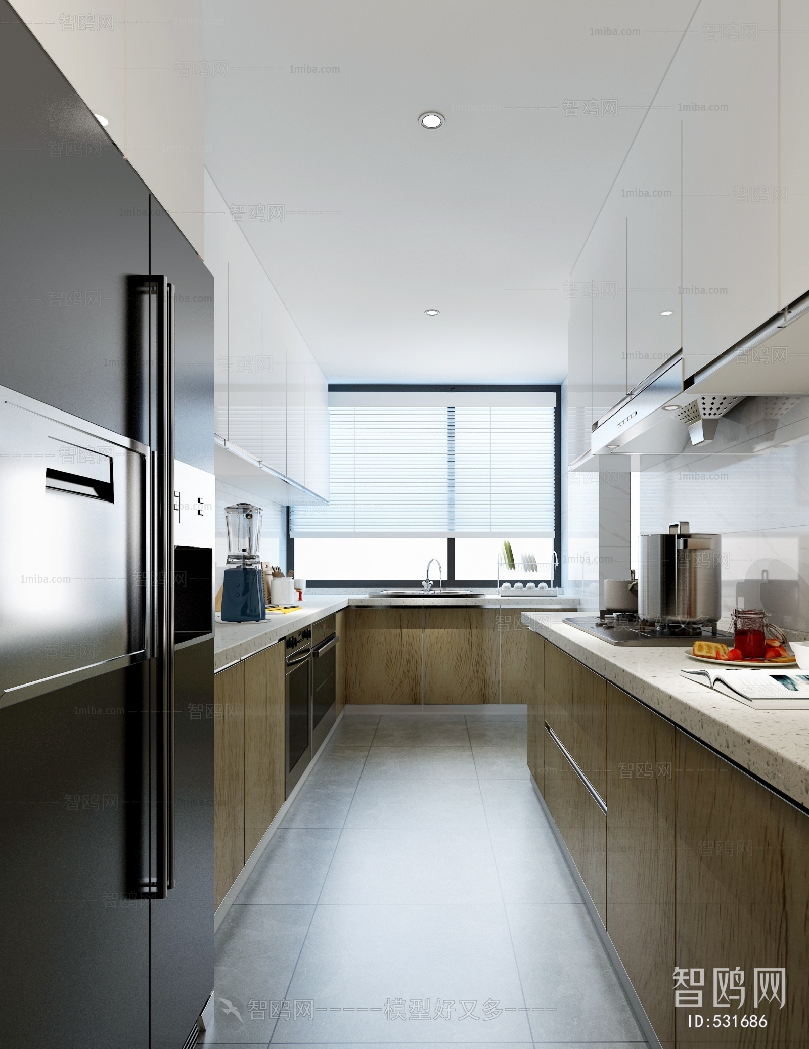 Modern The Kitchen