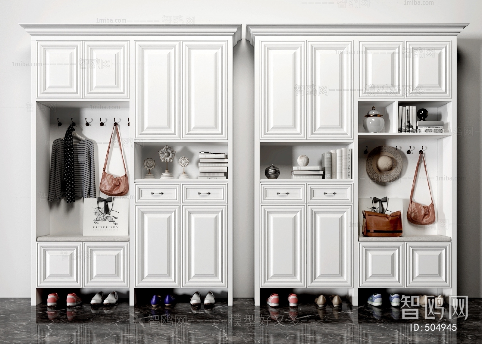 European Style Shoe Cabinet