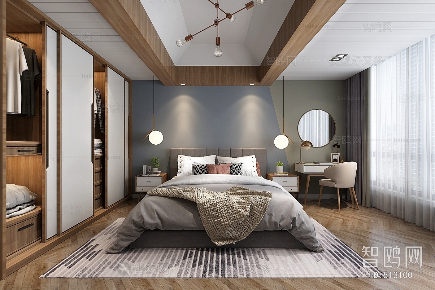 Nordic Style Bedroom