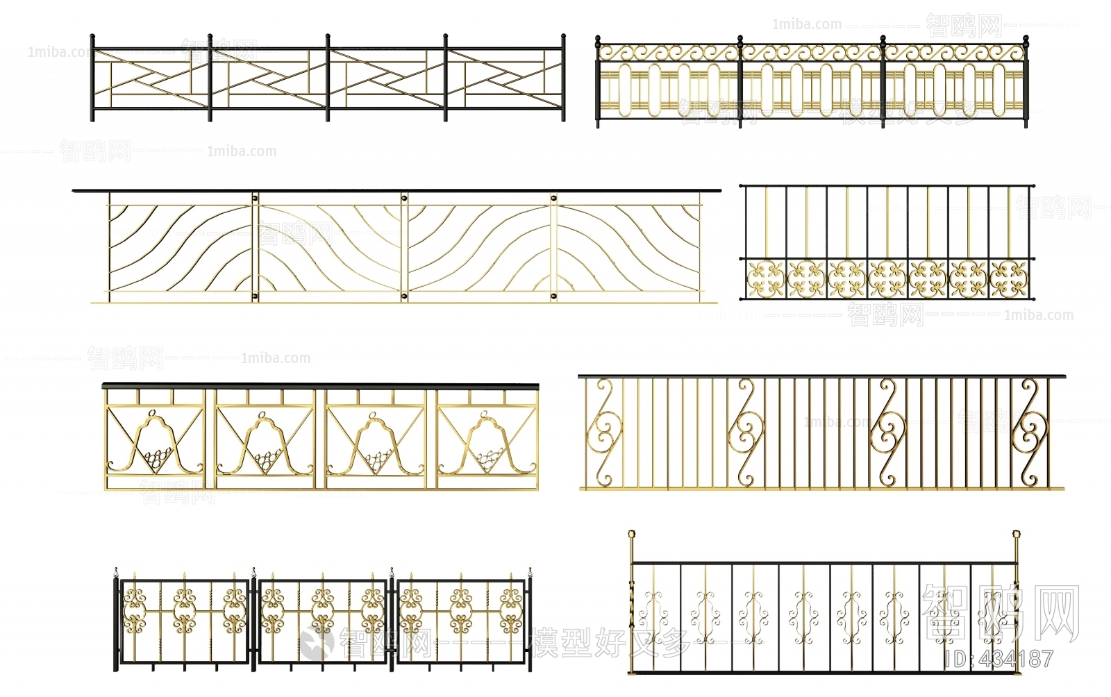 Modern European Style Guardrail