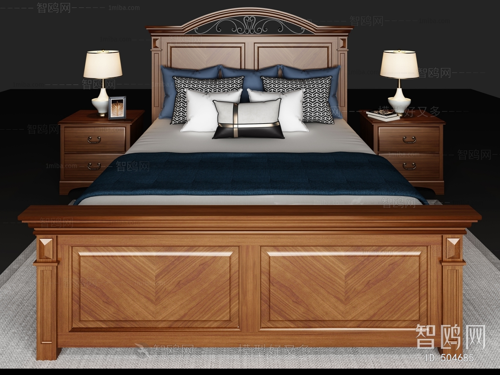 American Style Double Bed