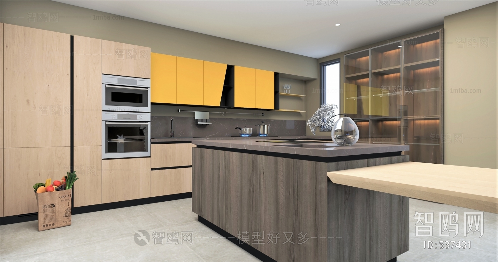 Modern Open Kitchen