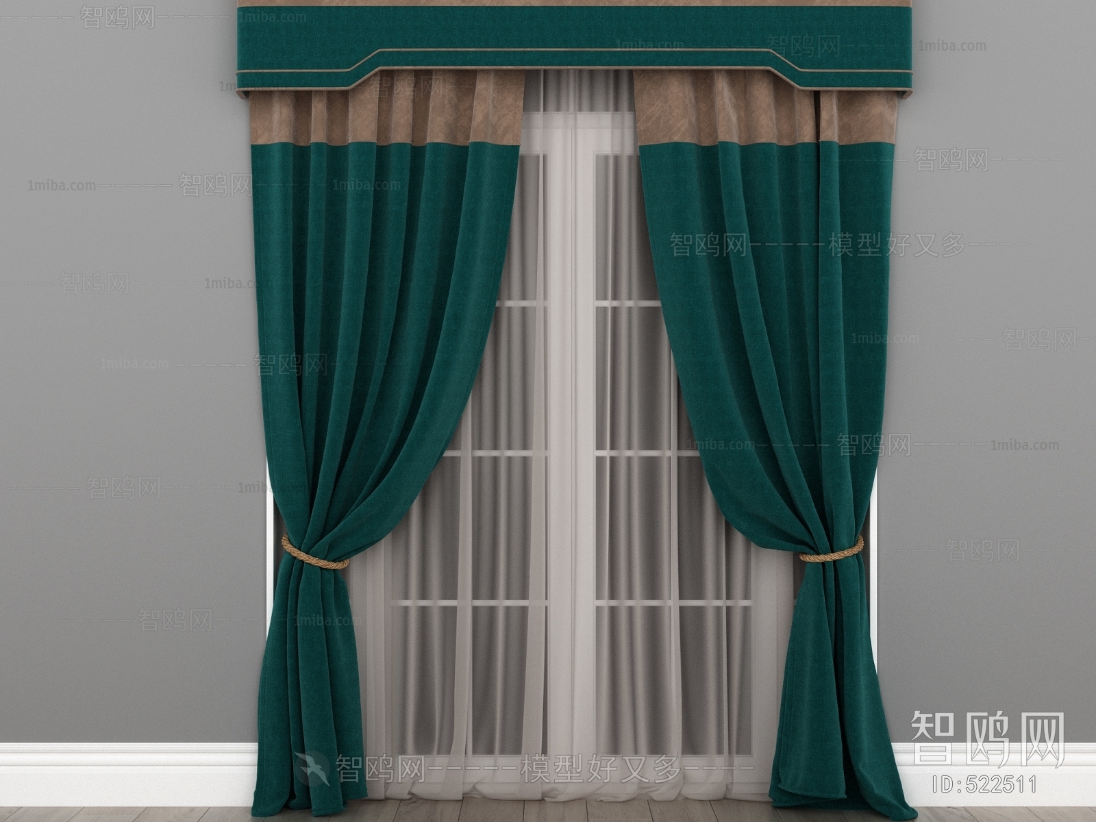 New Chinese Style The Curtain