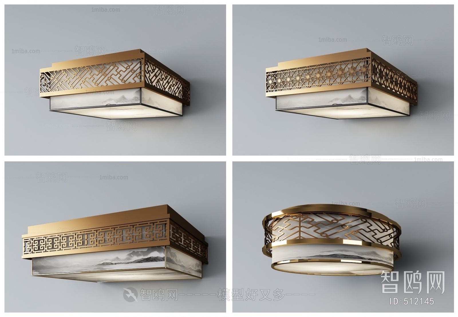 New Chinese Style Ceiling Ceiling Lamp