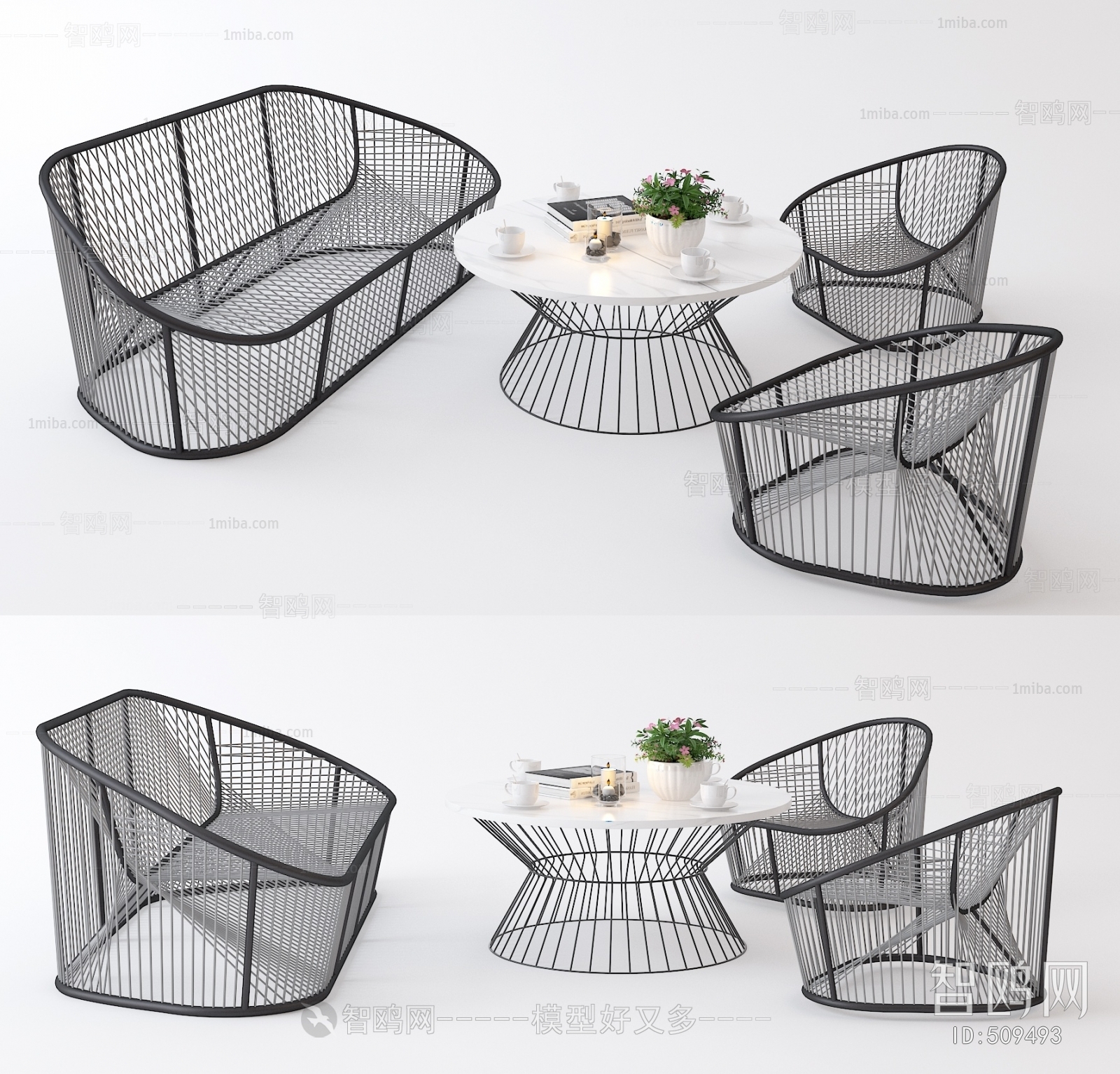 Modern Leisure Table And Chair