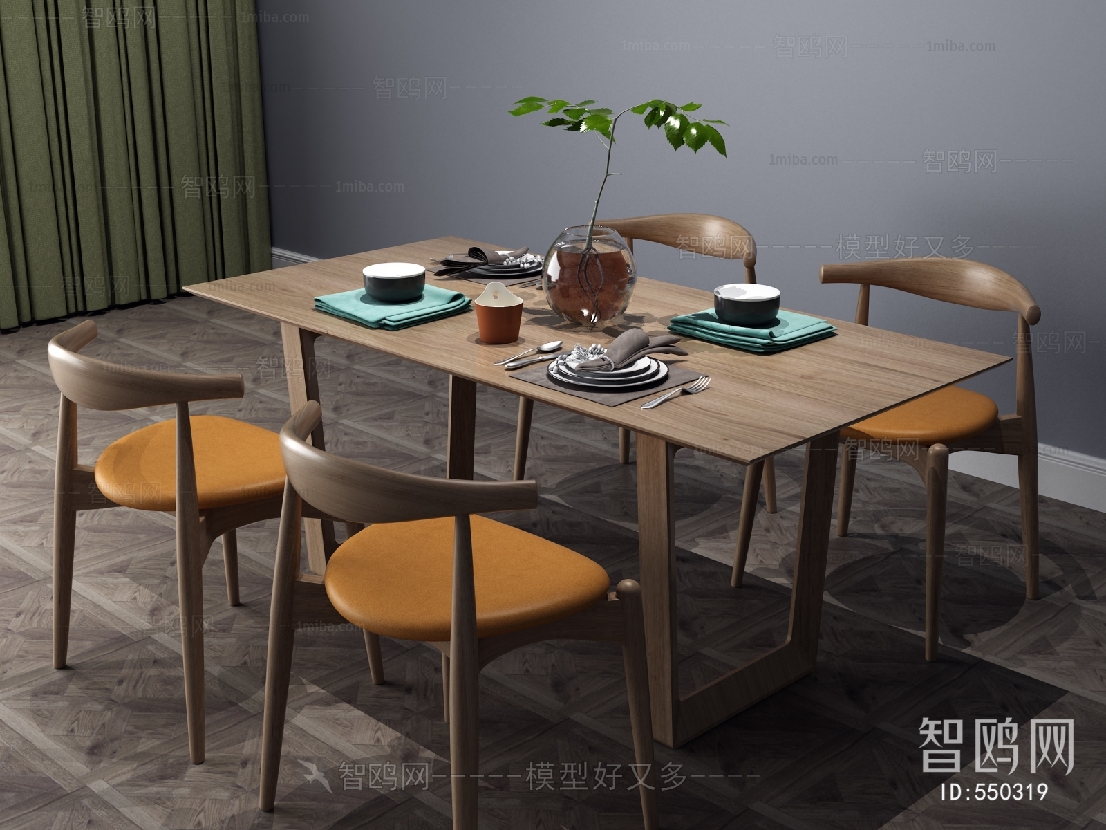 New Chinese Style Dining Table And Chairs