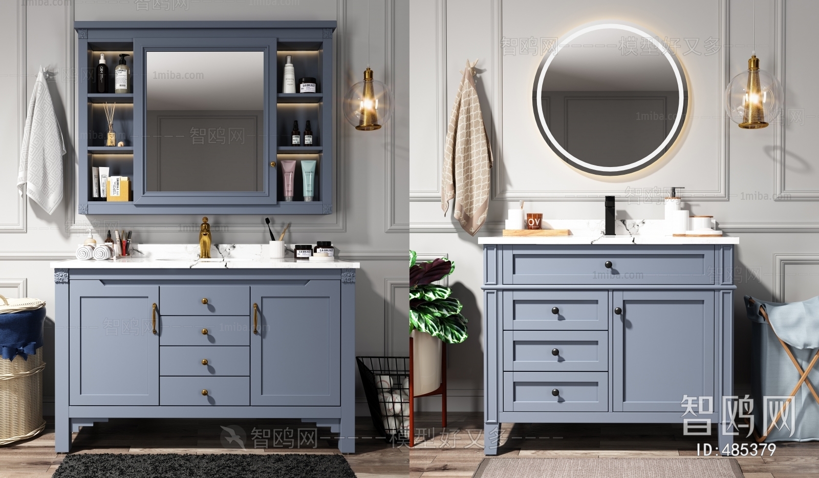 American Style Bathroom Cabinet