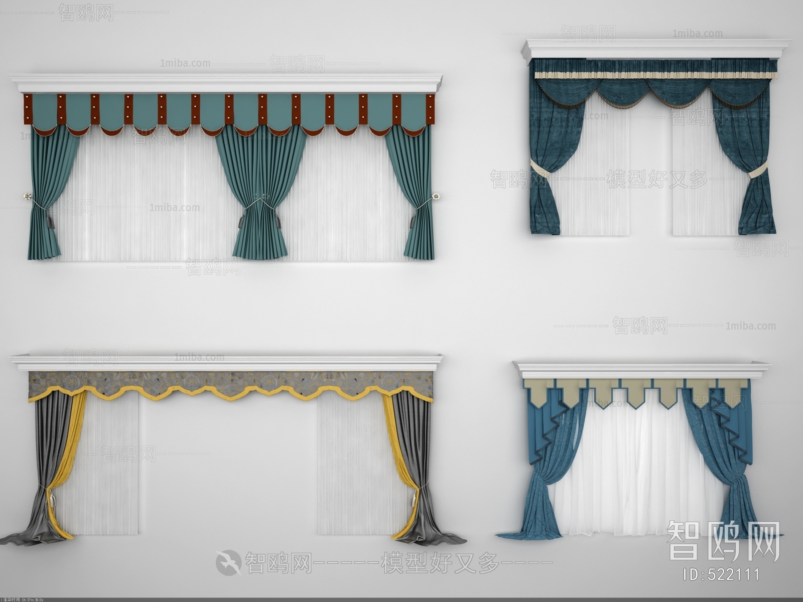 New Chinese Style The Curtain