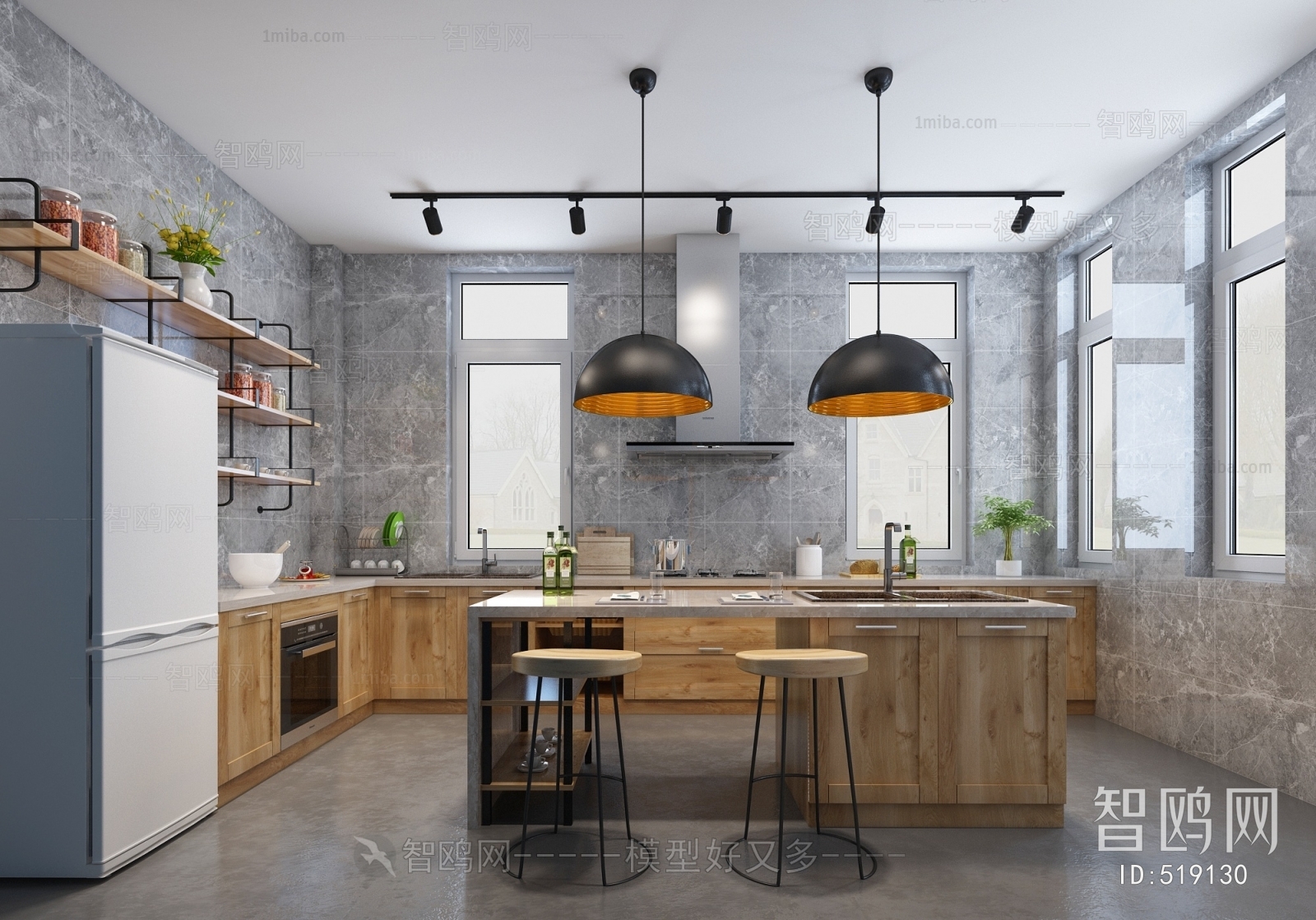 Industrial Style The Kitchen