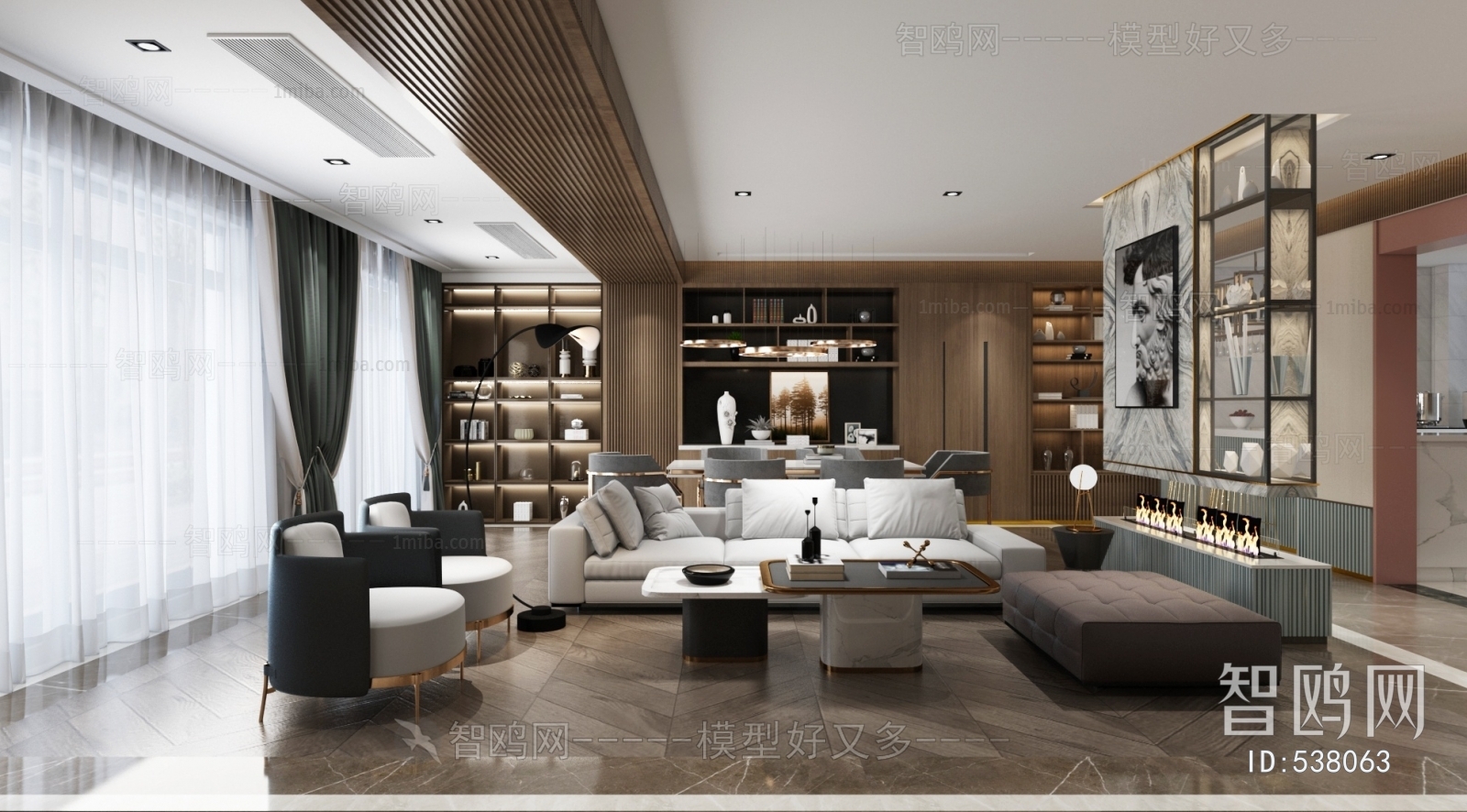 Modern A Living Room