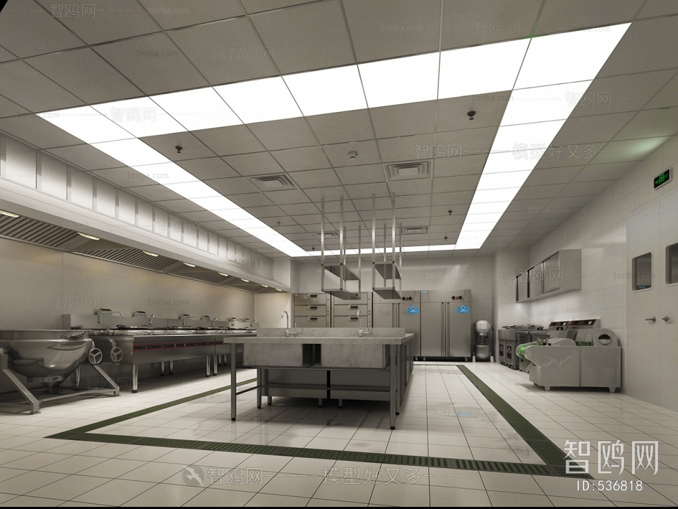 Modern Central Kitchen