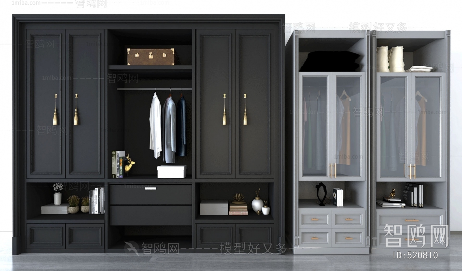 New Chinese Style The Wardrobe