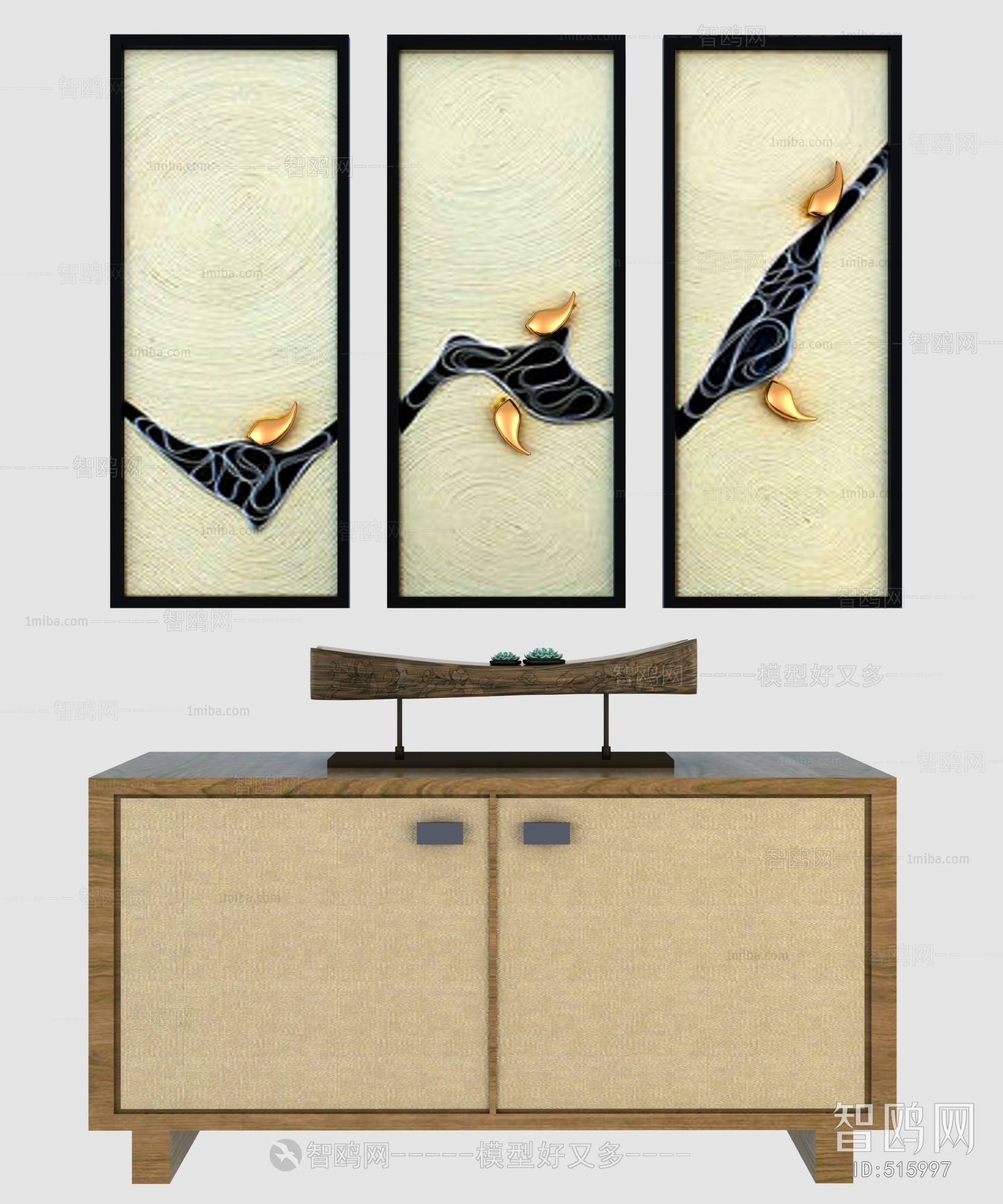 New Chinese Style Side Cabinet/Entrance Cabinet