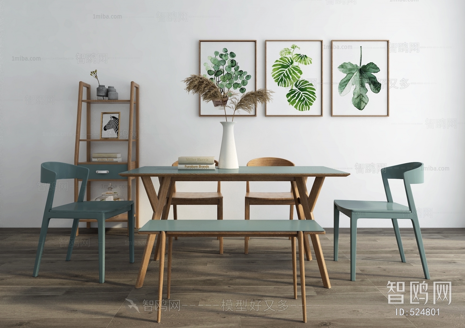 Nordic Style Dining Table And Chairs