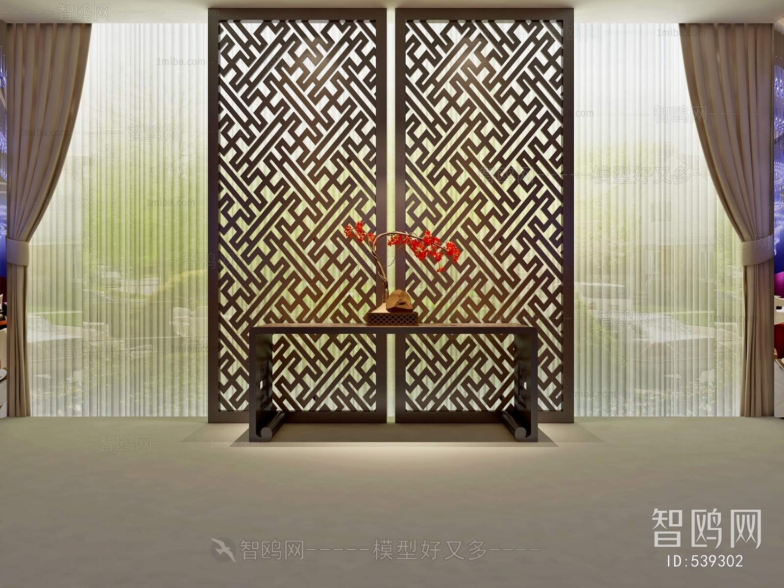 New Chinese Style Partition