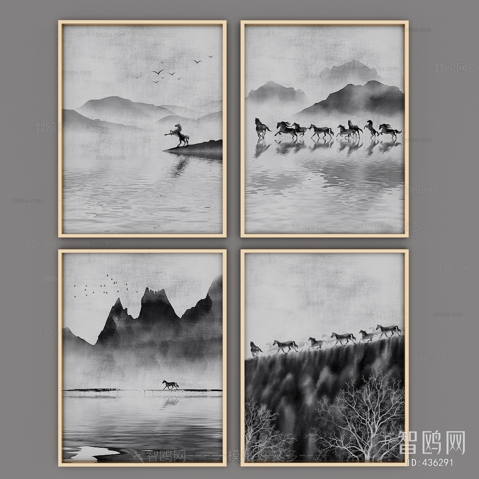 New Chinese Style Painting