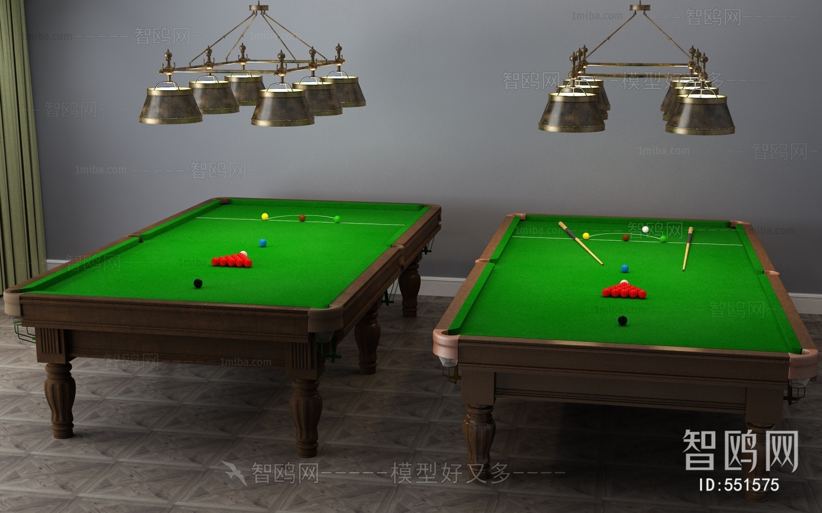 Modern Pool Table