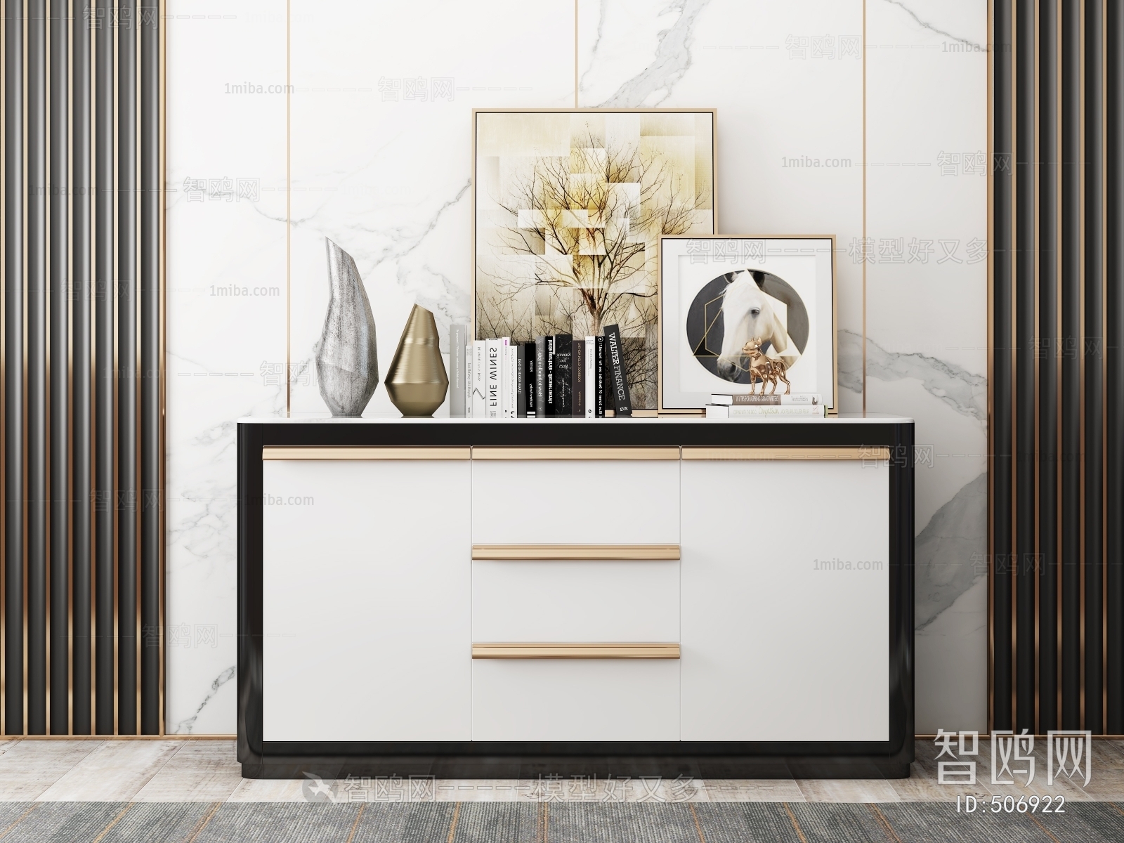 Modern Side Cabinet/Entrance Cabinet