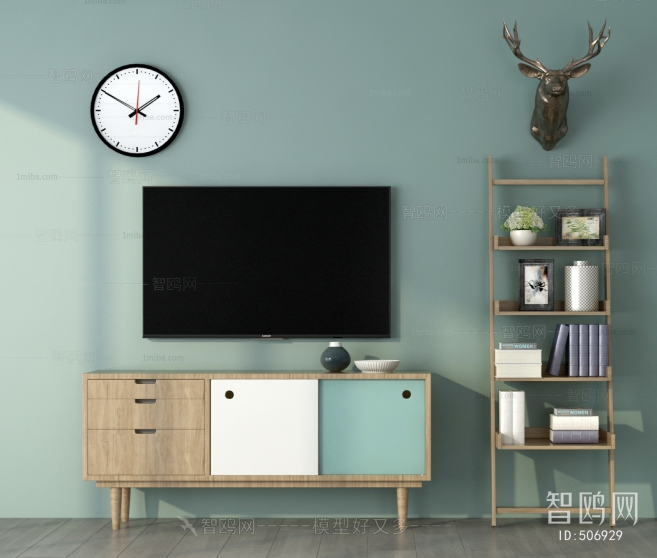 Nordic Style TV Cabinet