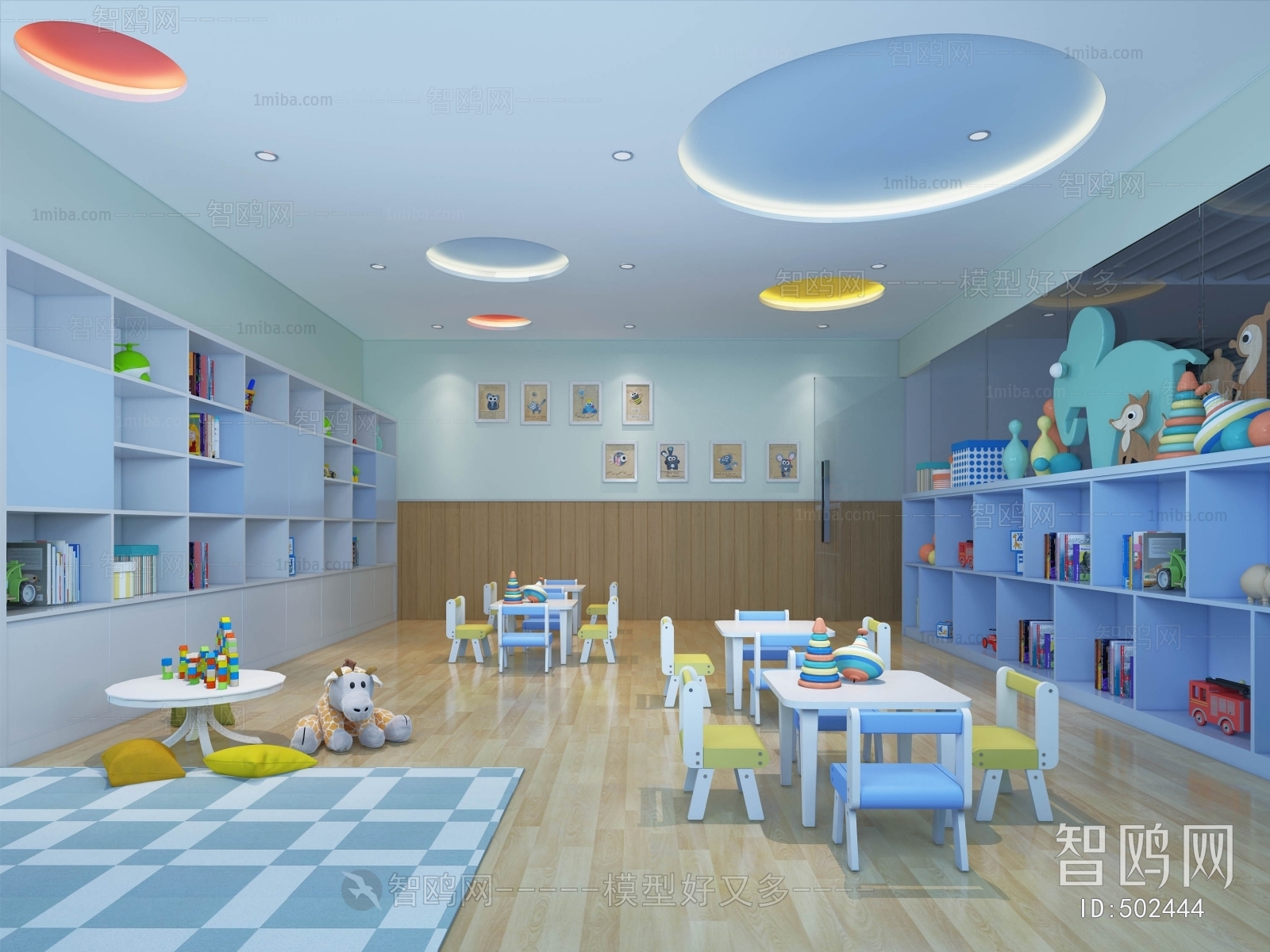 Modern Children's Playroom