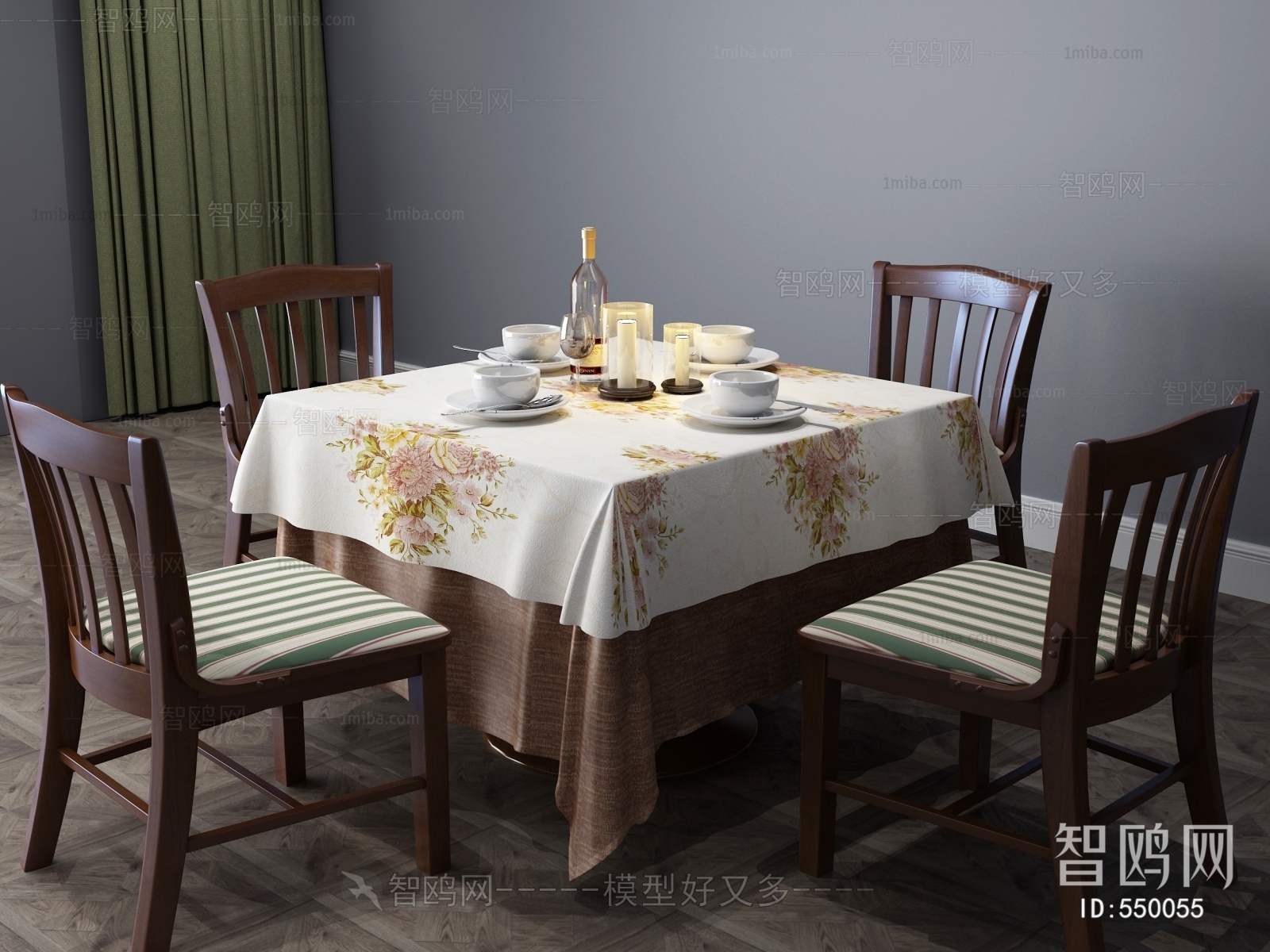 American Style Dining Table And Chairs