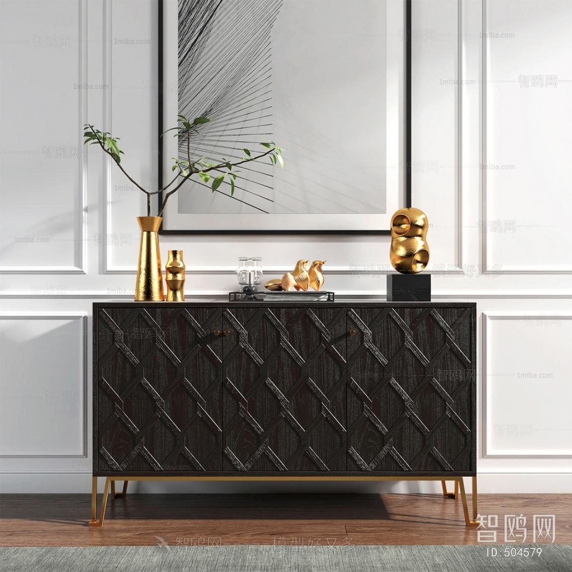 Modern Side Cabinet/Entrance Cabinet