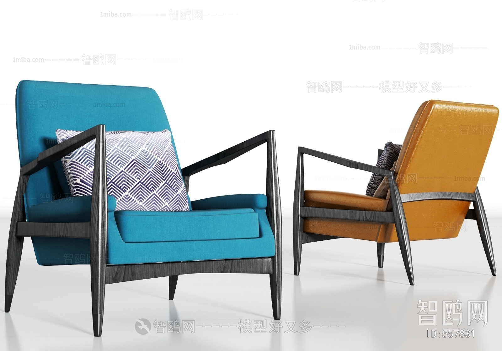 New Chinese Style Lounge Chair