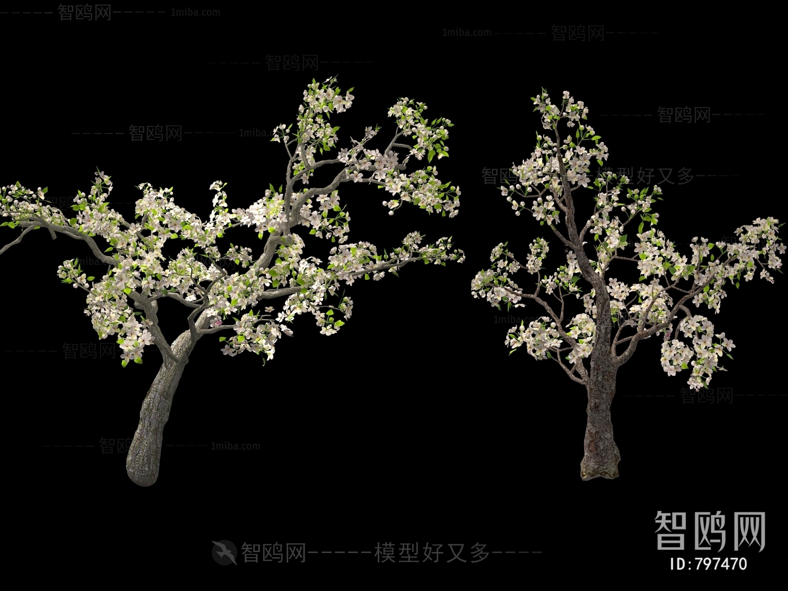 新中式梨树